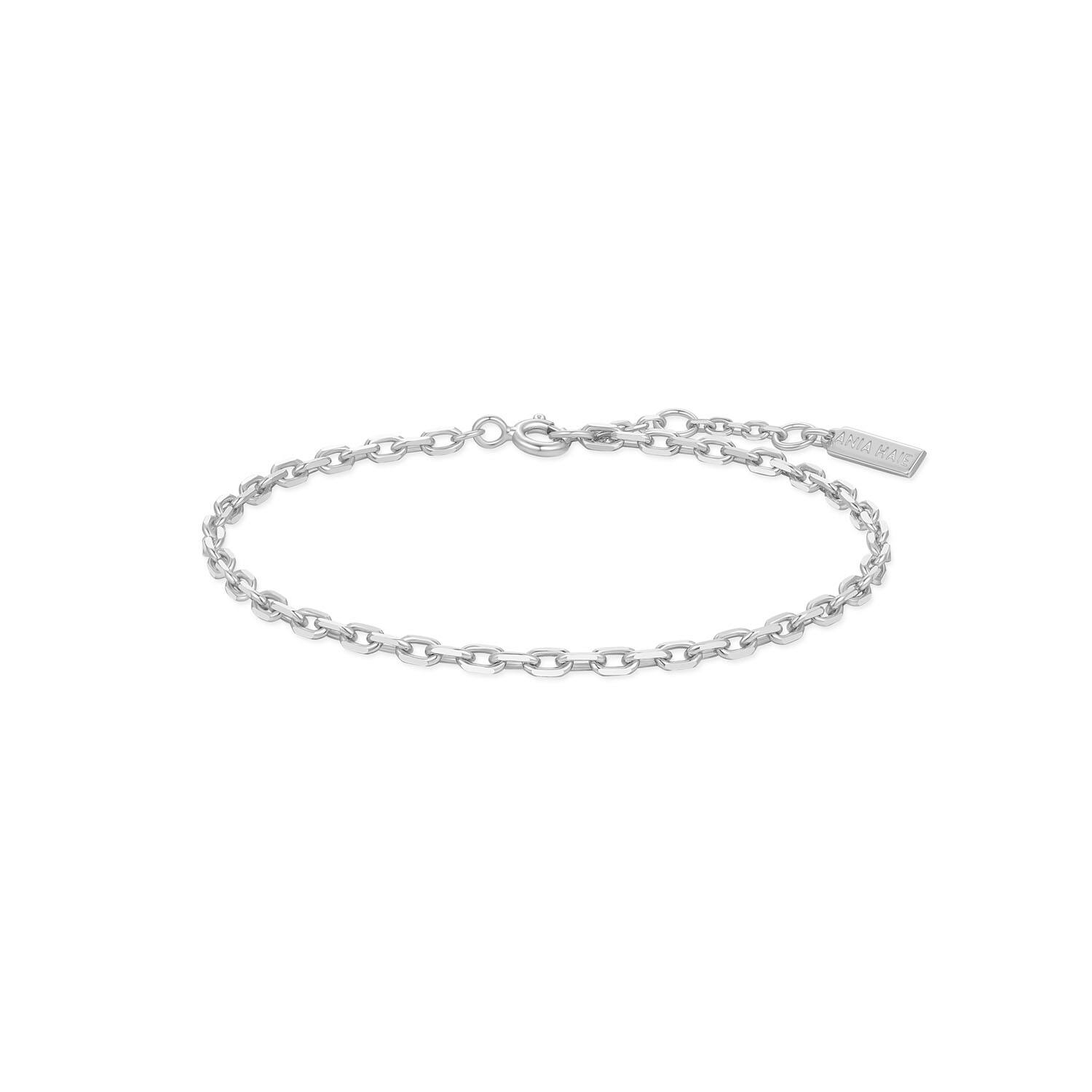  TRAILBLAZER - Gliederarmbänder - Silber / Rhodiniert - 18,5cm